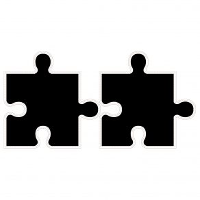 Dekorativna naljepnica - puzzle - školska ploča