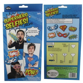 Set dodataka za selfije Superhero