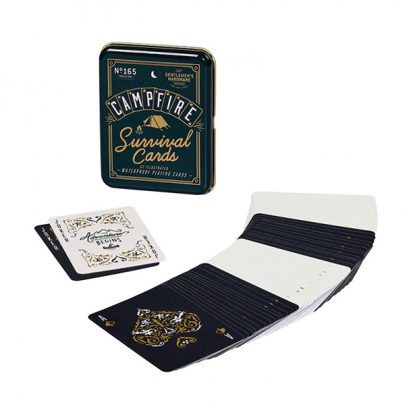 Gentlemen's Hardware - Vodootporne igraće karte Survival Cards No. 165