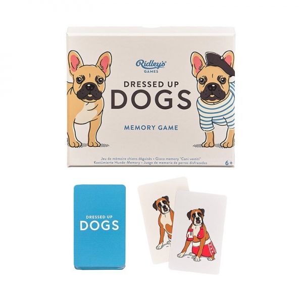 Ridley's - Igraće karte Dressed up Dogs Memory Game