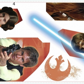 Star Wars - set naljepnica Original Trilogy, 7 kom