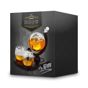 Dekanter set Deluxe Globus