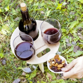 Vanjski stol za vino preklopni