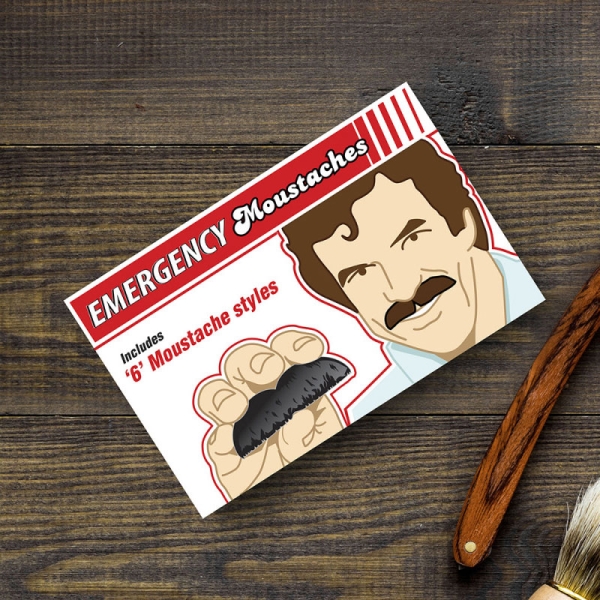 Emergency Moustaches – set umjetnih brkova