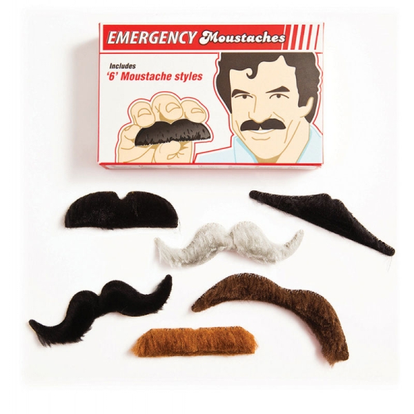 Emergency Moustaches – set umjetnih brkova