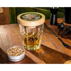 Darilni paket Deluxe - set za koktajle in dimilnik