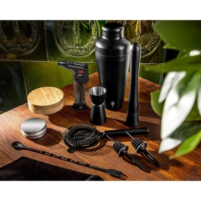 Darilni paket Deluxe - set za koktajle in dimilnik