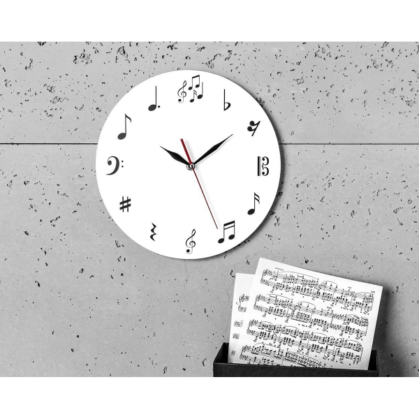 Stenska ura – glasbene note
