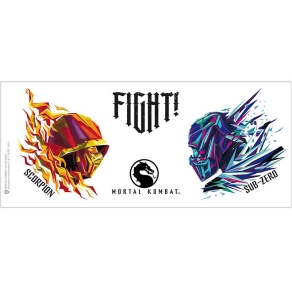 Mortal Kombat – skodelica Scorpion vs Sub-Zero