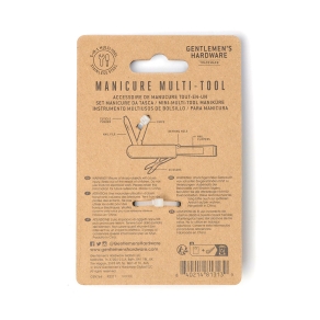Gentlemen's Hardware - Obesek orodje za manikuro 5v1 No. 764