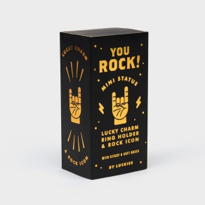 Luckies – You Rock dekorativni kip za prstane