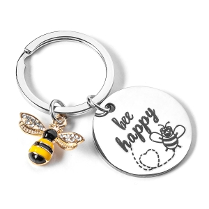 Obesek za ključe – Bee Happy