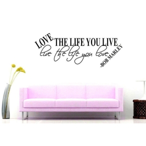 Nalepka – Love The Life – Bob Marley