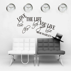 Nalepka – Love The Life – Bob Marley