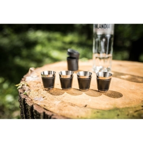 Set Deluxe metalnih kozarcev