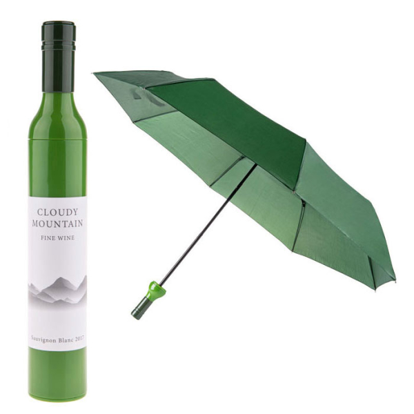 Dežnik – buteljka vina