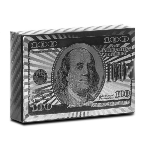 Igralne karte 100 dolarjev – črne