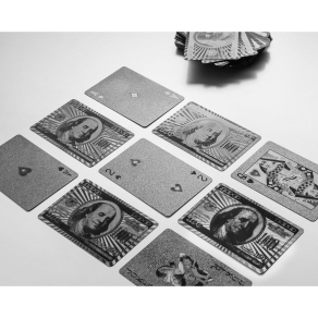 Igralne karte 100 dolarjev – črne