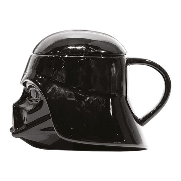 Star Wars – 3D skodelica s pokrovom Darth Vader