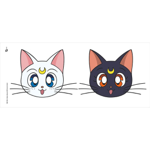 Sailor Moon – skodelica Luna & Artemis