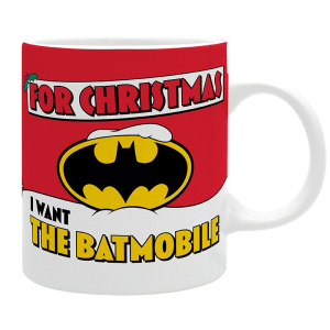 DC – skodelica For Christmas I Want The Batmobile