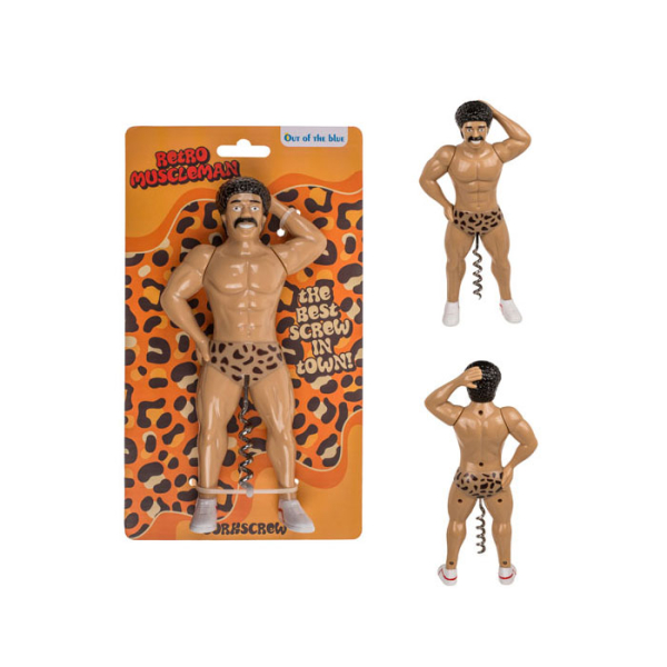 Retro Muscleman – seksi odpirač za steklenice