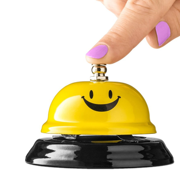 Hotelski zvonec – Ring for a Smile