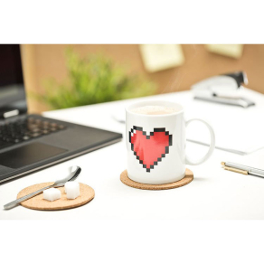 Termoreaktivna skodelica – Pixel Heart