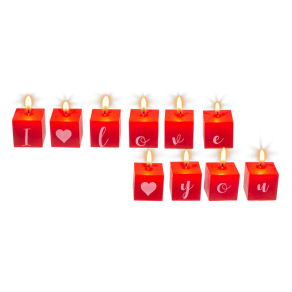 Sveče komplet – I Love You