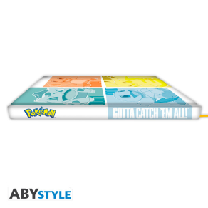 Pokemon – beležnica Kanto Starters