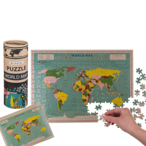 Puzzle – zemljevid sveta 300 kosov