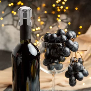 Zamašek za vino nerjaveče jeklo
