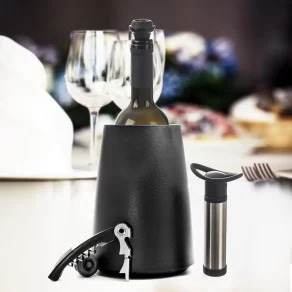 Vakuumska pumpa za vino z zamaški 3 kos