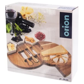 Set za sir z noži in posodicami – 7 delov