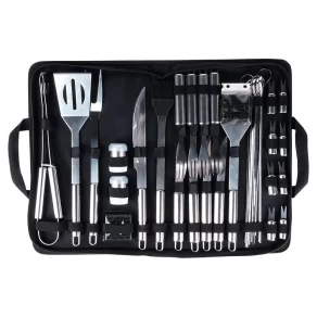 Set pribora za žar v torbi 33 delov