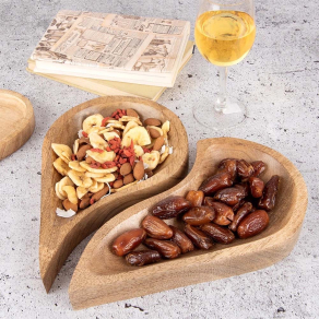 Set za serviranje mango – srce 2 kos
