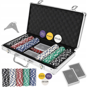 Darilni set za poker 300 žetonov