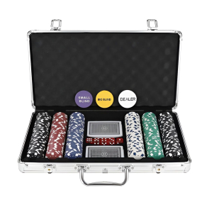 Darilni set za poker 300 žetonov
