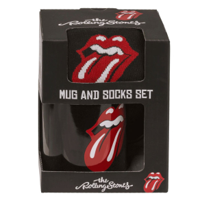 The Rolling Stones – darilni komplet skodelice in nogavic