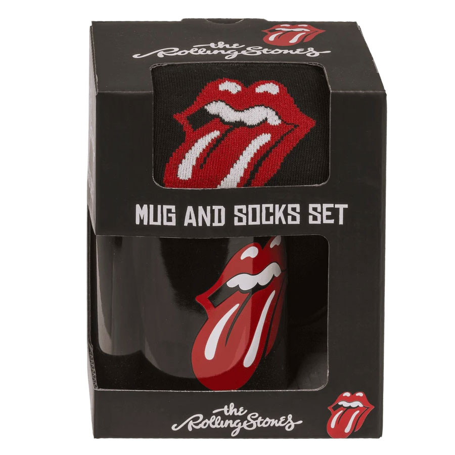 The Rolling Stones – darilni komplet skodelice in nogavic
