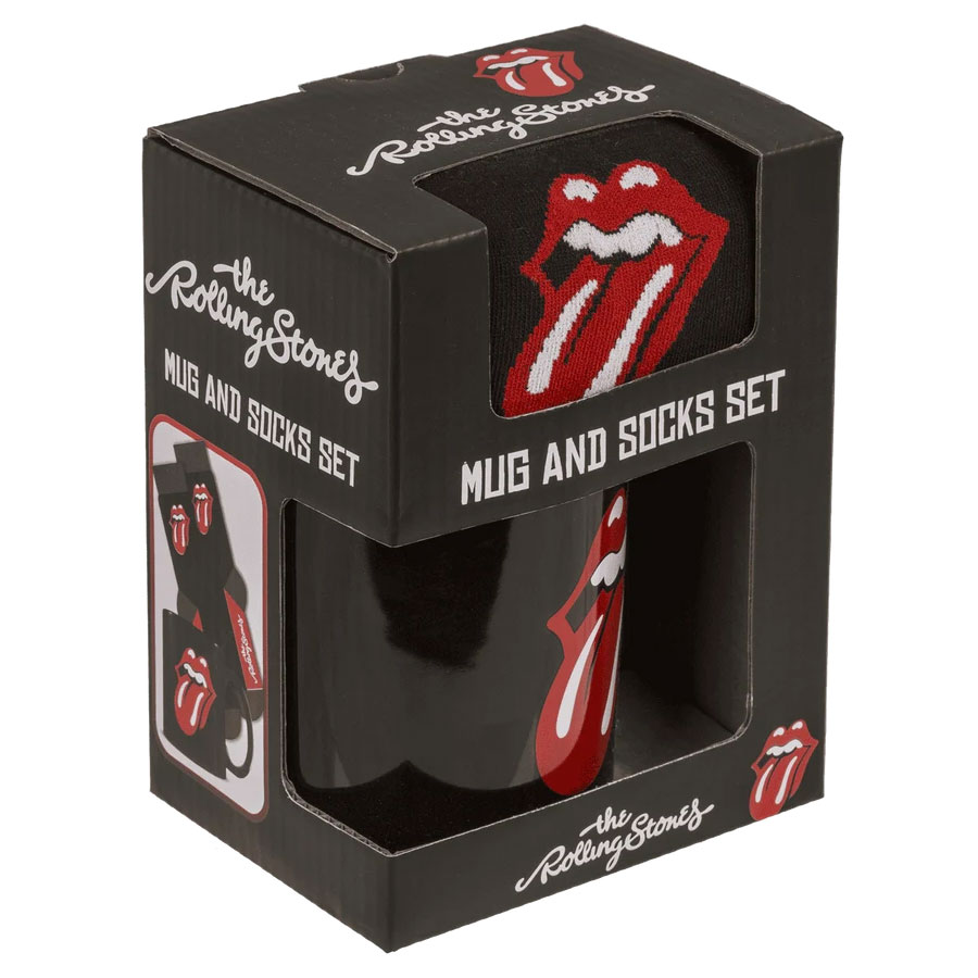 The Rolling Stones – darilni komplet skodelice in nogavic