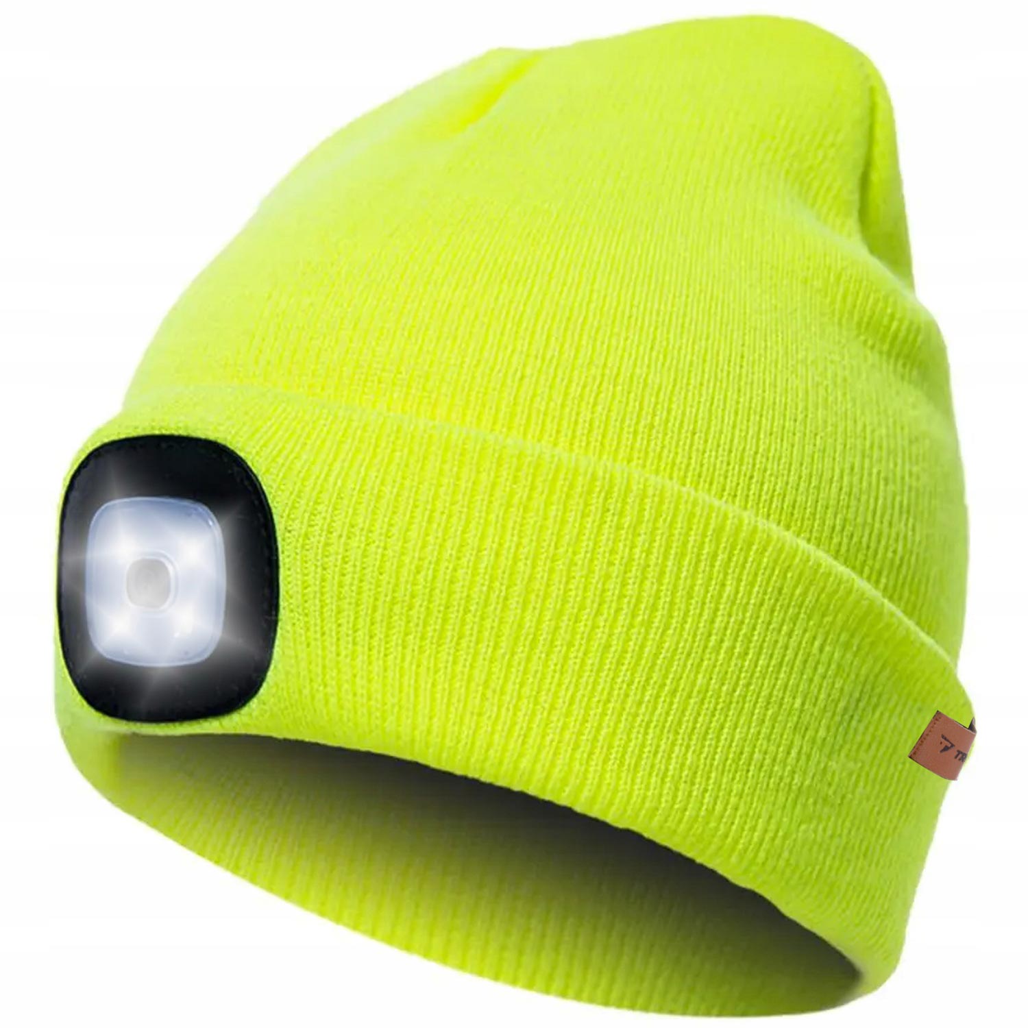 Zimska kapa z LED lučko